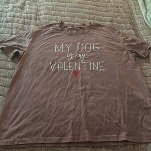 My Dog is my Valentine T-shirt